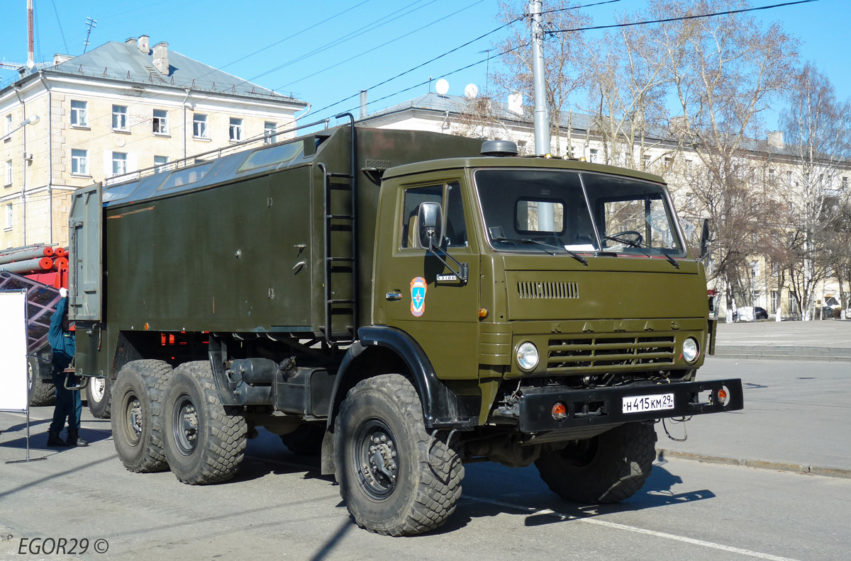 Архангельская область, № Н 415 КМ 29 — КамАЗ-43106