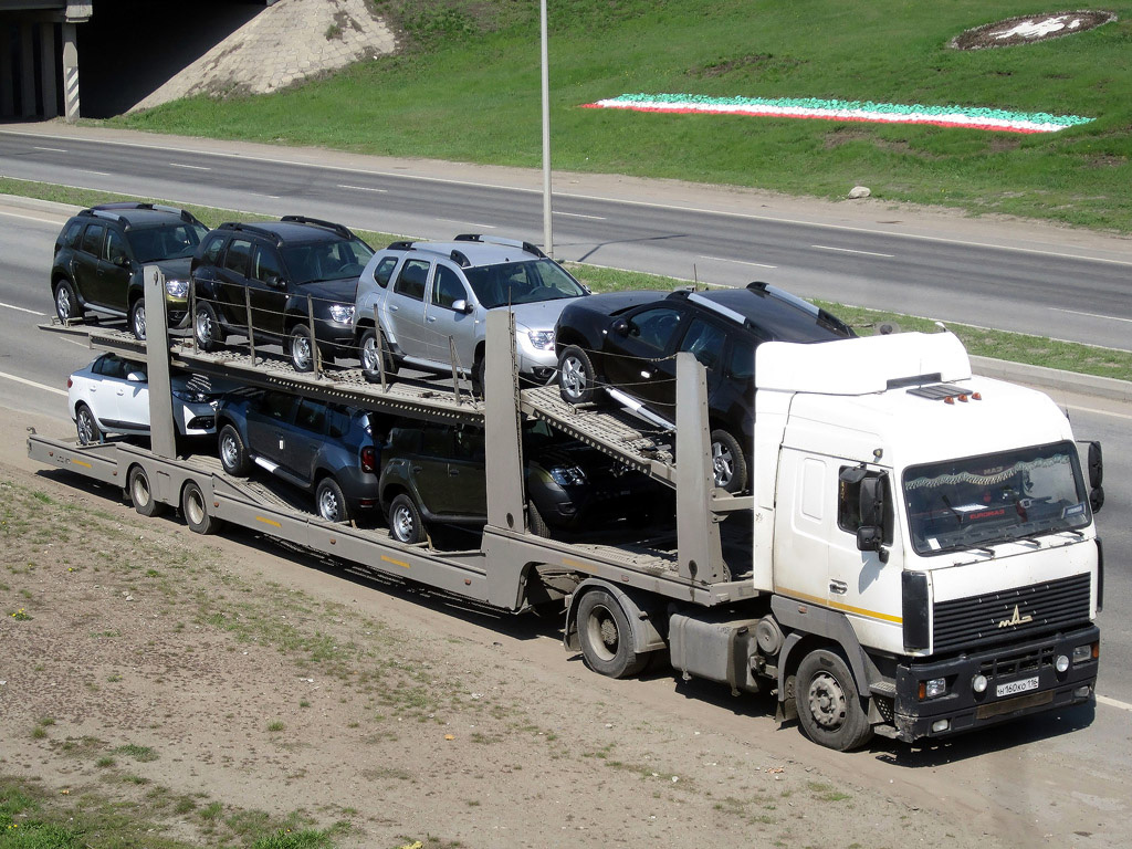 Татарстан, № Н 160 КО 116 — МАЗ-5440 (общая модель)