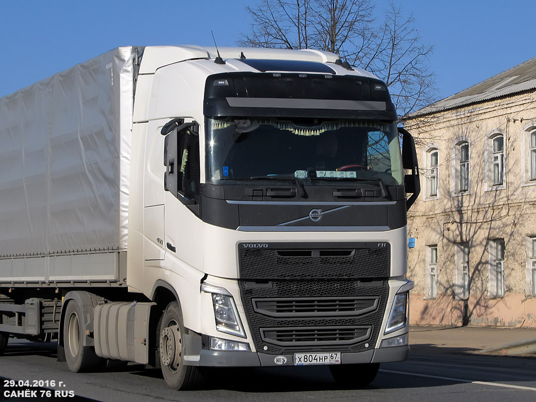 Смоленская область, № Х 804 НР 67 — Volvo ('2012) FH.460