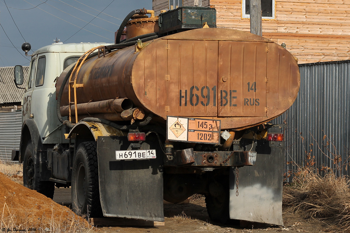 Саха (Якутия), № Н 691 ВЕ 14 — МАЗ-5334