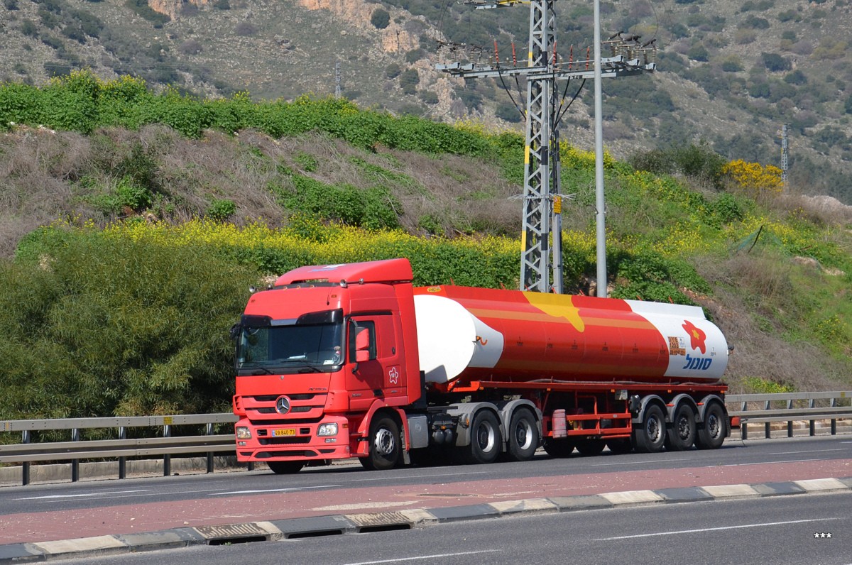 Израиль, № 49-840-73 — Mercedes-Benz Actros ('2009) 2644