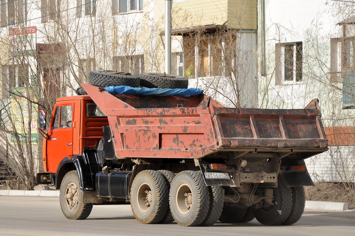 Саха (Якутия), № А 356 ВО 14 — КамАЗ-55111 [551110]