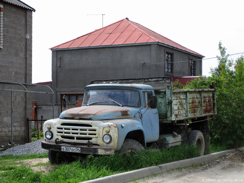 Волгоградская область, № Е 307 ОС 34 — ЗИЛ-495710