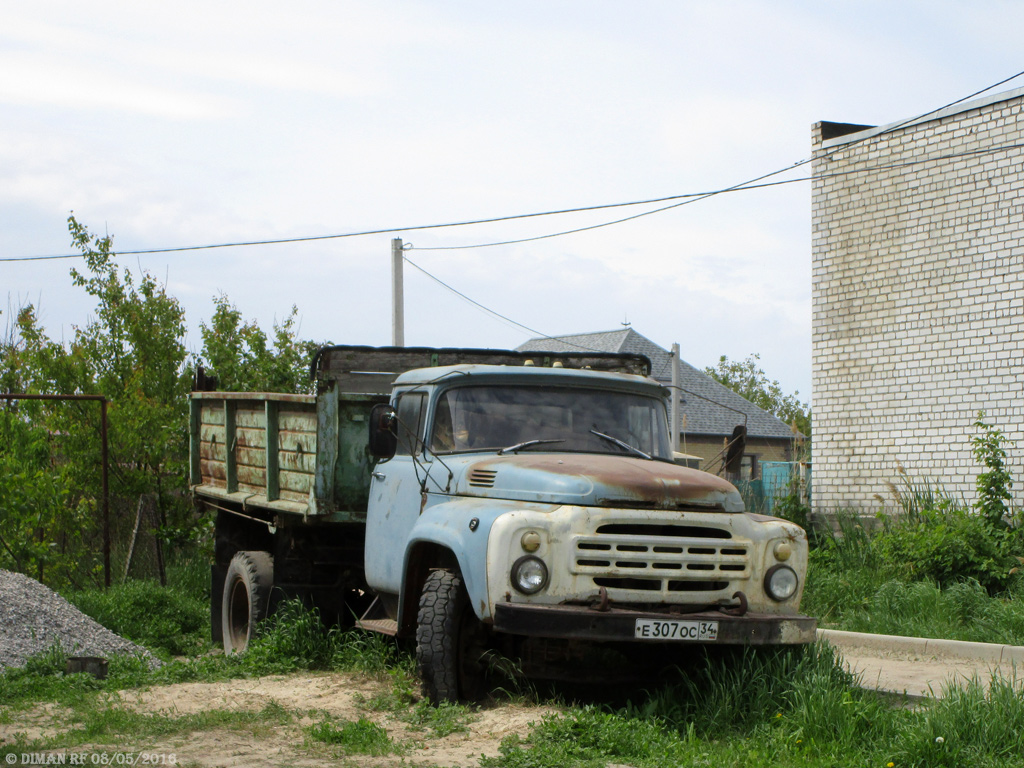 Волгоградская область, № Е 307 ОС 34 — ЗИЛ-495710