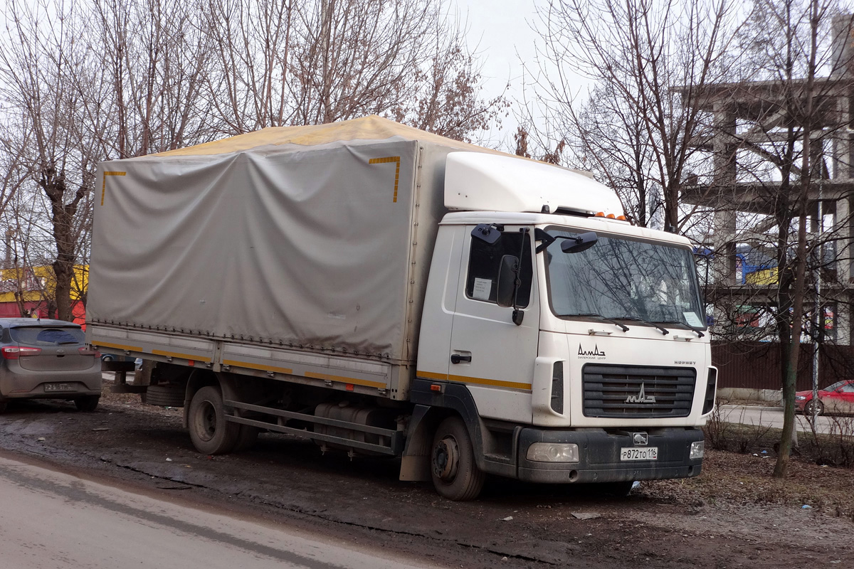 Татарстан, № Р 872 ТО 116 — МАЗ-4371P2 "Зубрёнок"