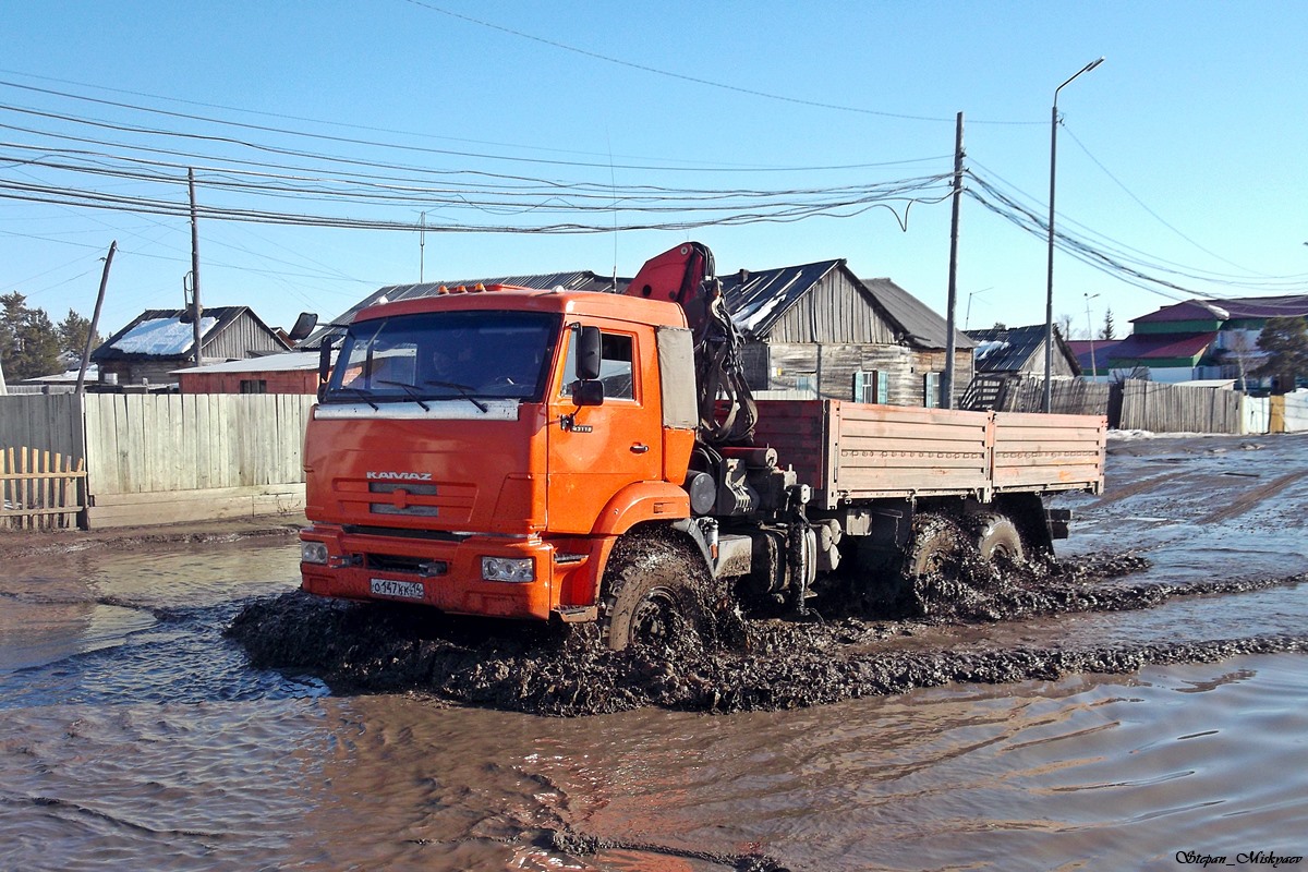 Саха (Якутия), № О 147 КК 14 — КамАЗ-43118-24