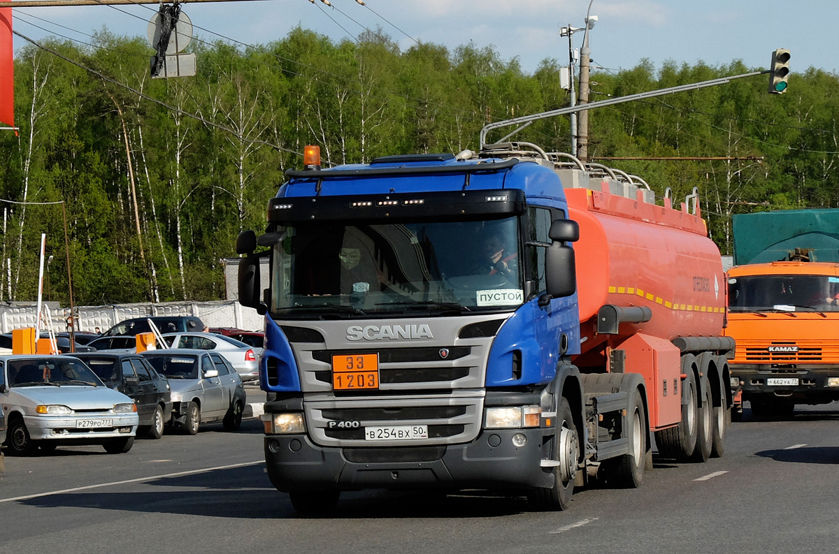 Московская область, № В 254 ВХ 50 — Scania ('2011) P400