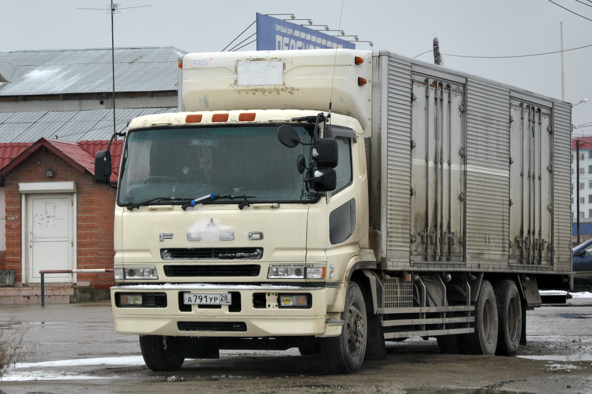 Амурская область, № А 791 УР 28 — Mitsubishi Fuso Super Great