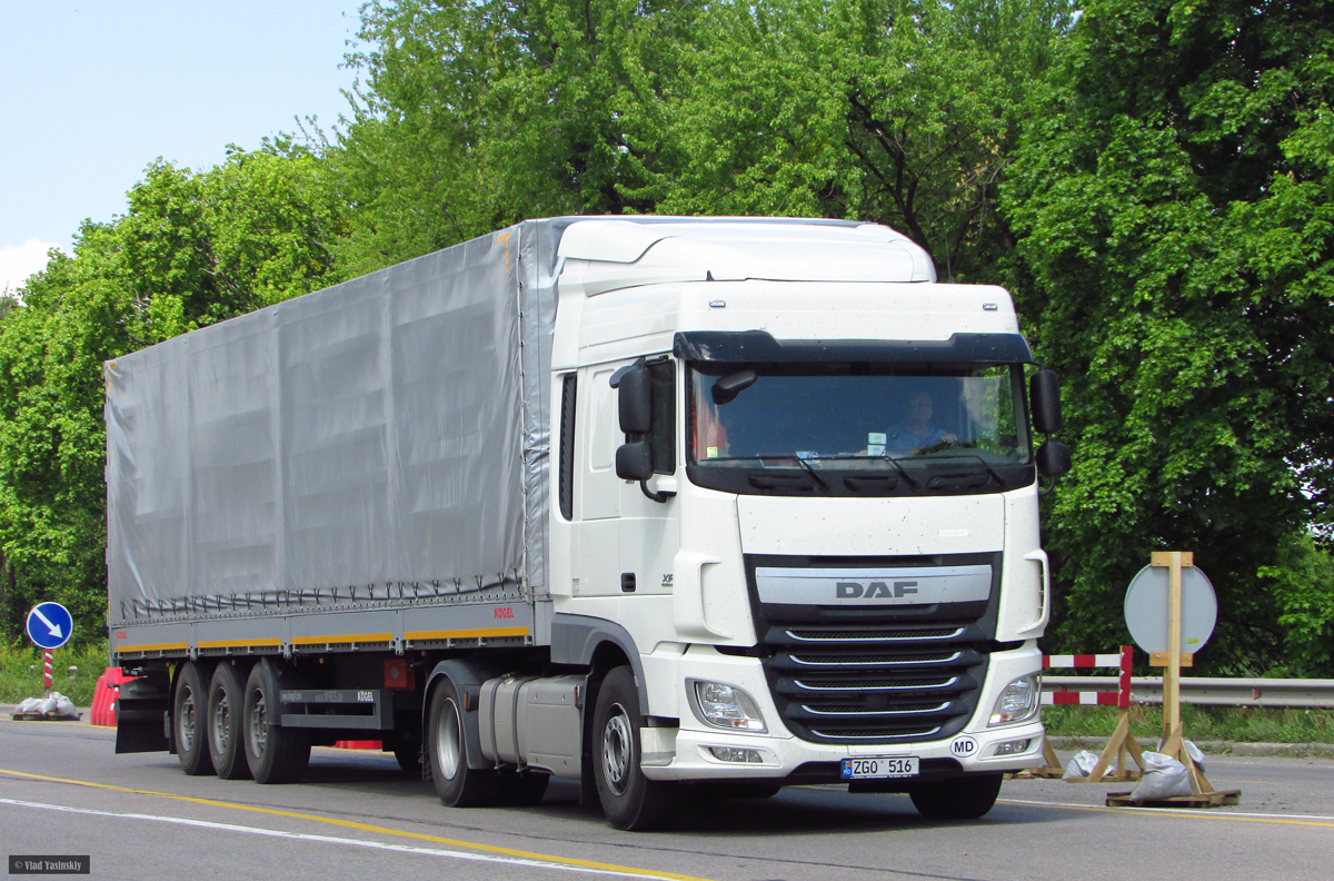 Молдавия, № ZGO 516 — DAF XF Euro6 FT