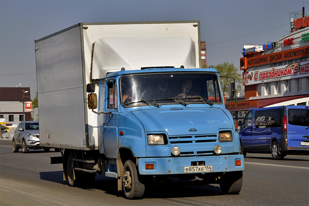 Новосибирская область, № В 857 АЕ 154 — ЗИЛ-5301 "Бычок"(общая модель)