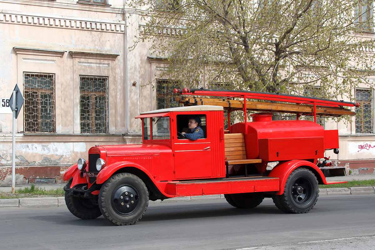 Алтайский край, № 05-39 АБК — ЗИС-5; Алтайский край — День пожарной охраны 2016