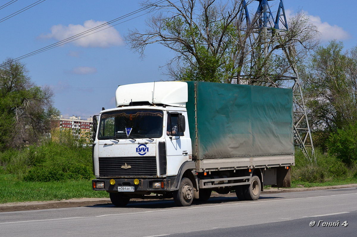 Волгоградская область, № М 064 АК 34 — МАЗ-437041 "Зубрёнок"