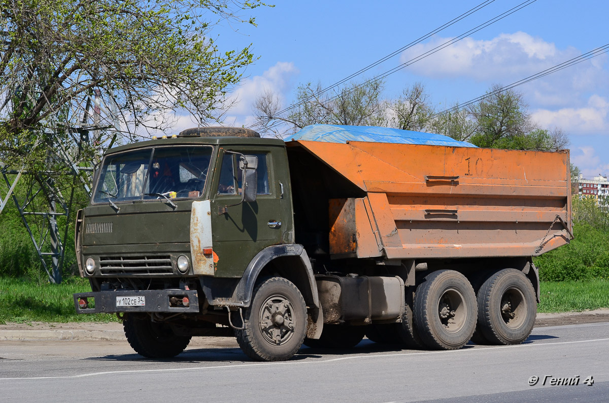 Волгоградская область, № У 102 СЕ 34 — КамАЗ-5511