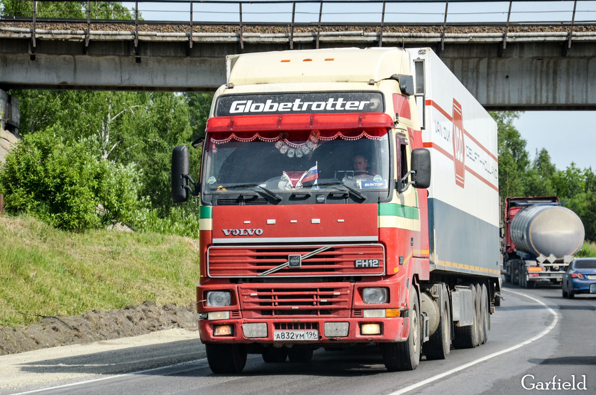 Свердловская область, № А 832 УМ 196 — Volvo ('1993) FH12.380