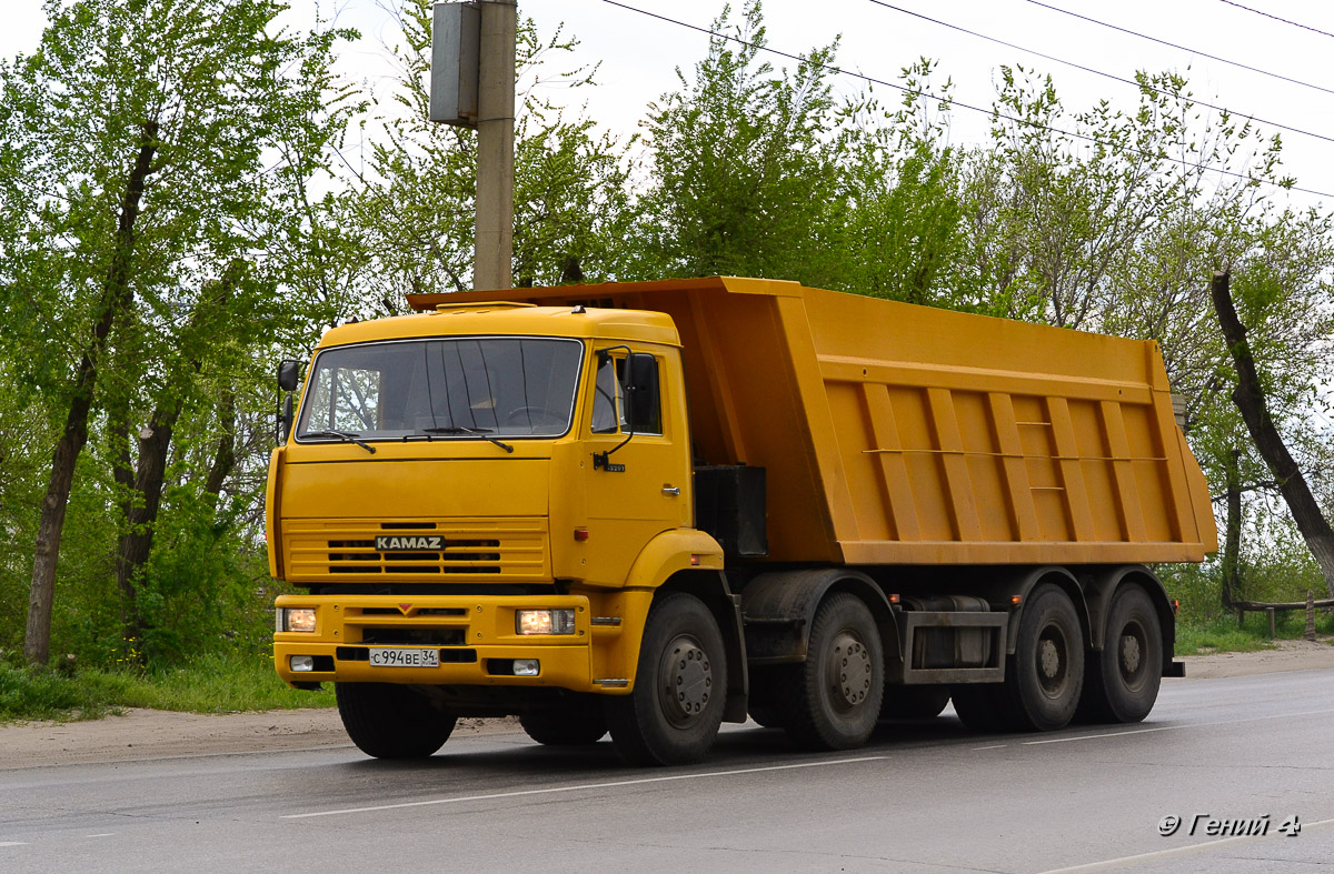 Волгоградская область, № С 994 ВЕ 34 — КамАЗ-65201 [652010]