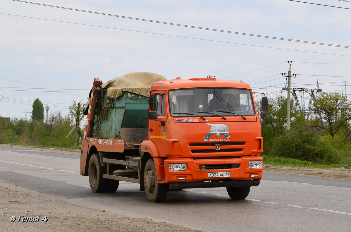 Волгоградская область, № А 034 ОА 134 — КамАЗ-43253-H3