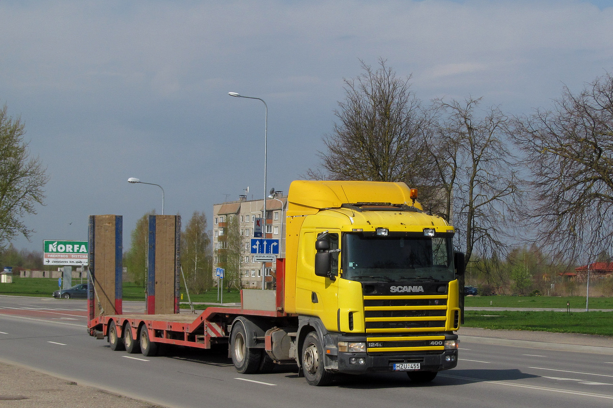 Литва, № HZU 455 — Scania ('1996) R124L