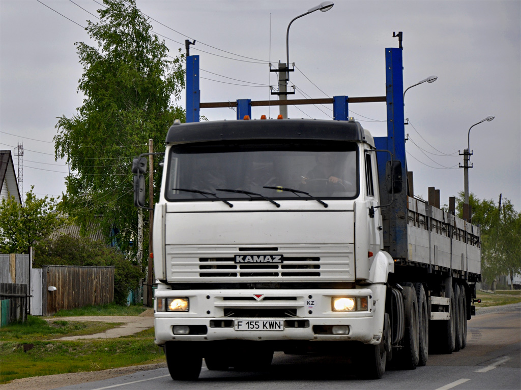 Восточно-Казахстанская область, № F 155 KWN — КамАЗ-65116 [651160]