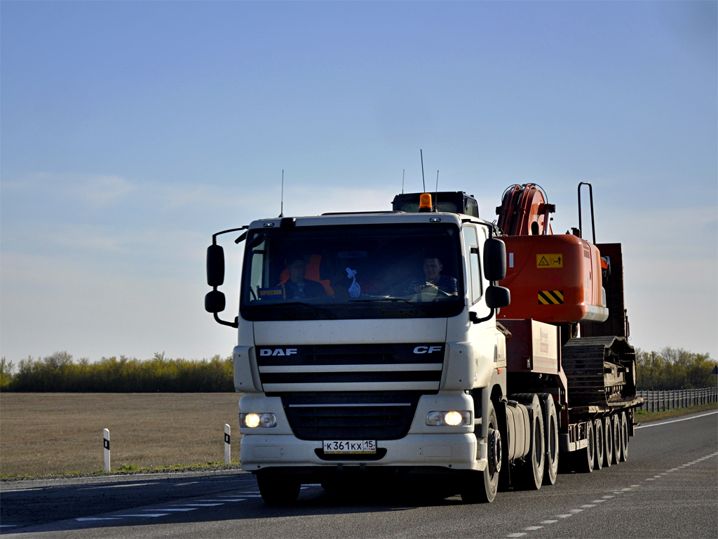 Северная Осетия, № К 361 КХ 15 — DAF CF85 FTT