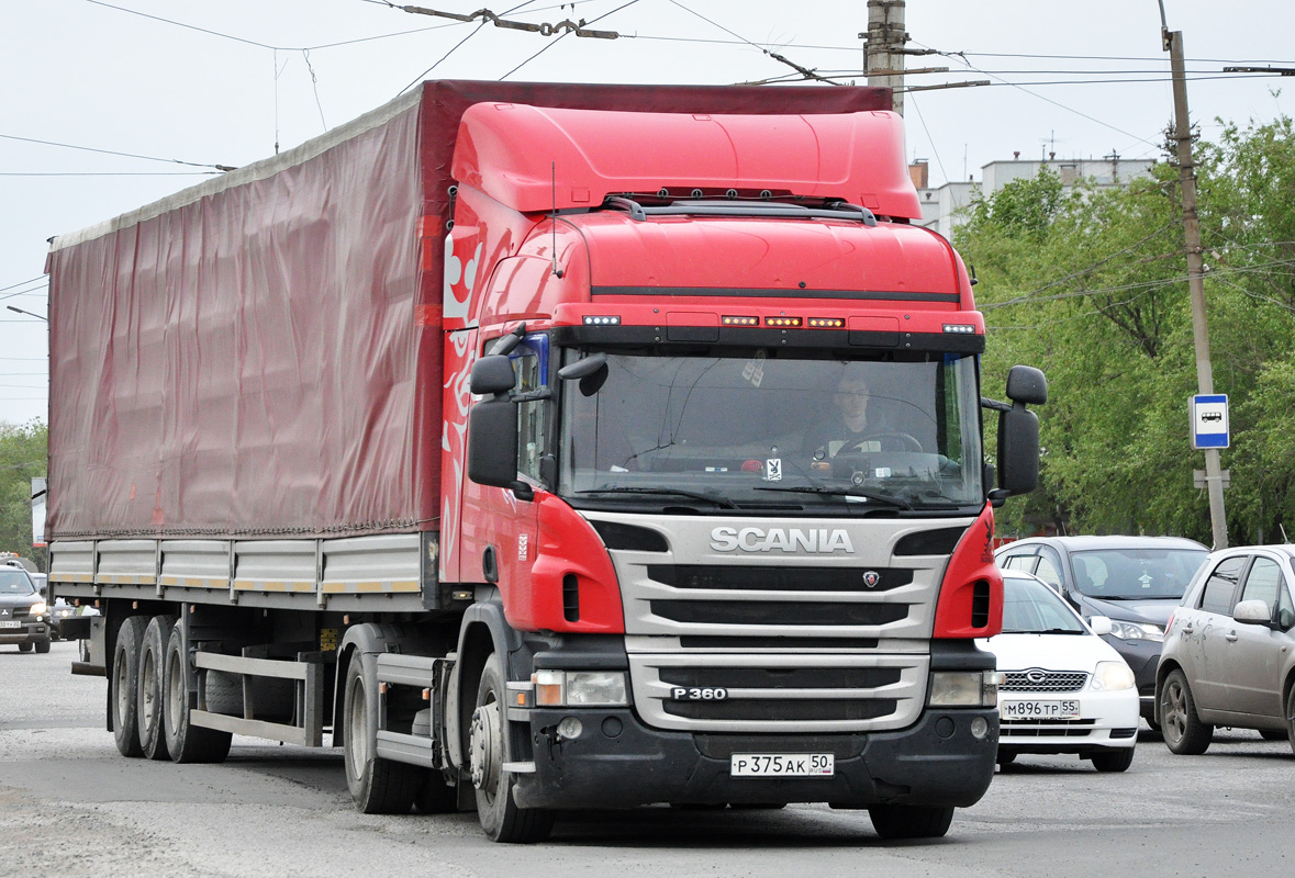 Московская область, № Р 375 АК 50 — Scania ('2011) P360