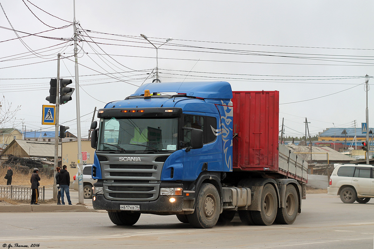 Саха (Якутия), № М 617 КВ 14 — Scania ('2004) P380