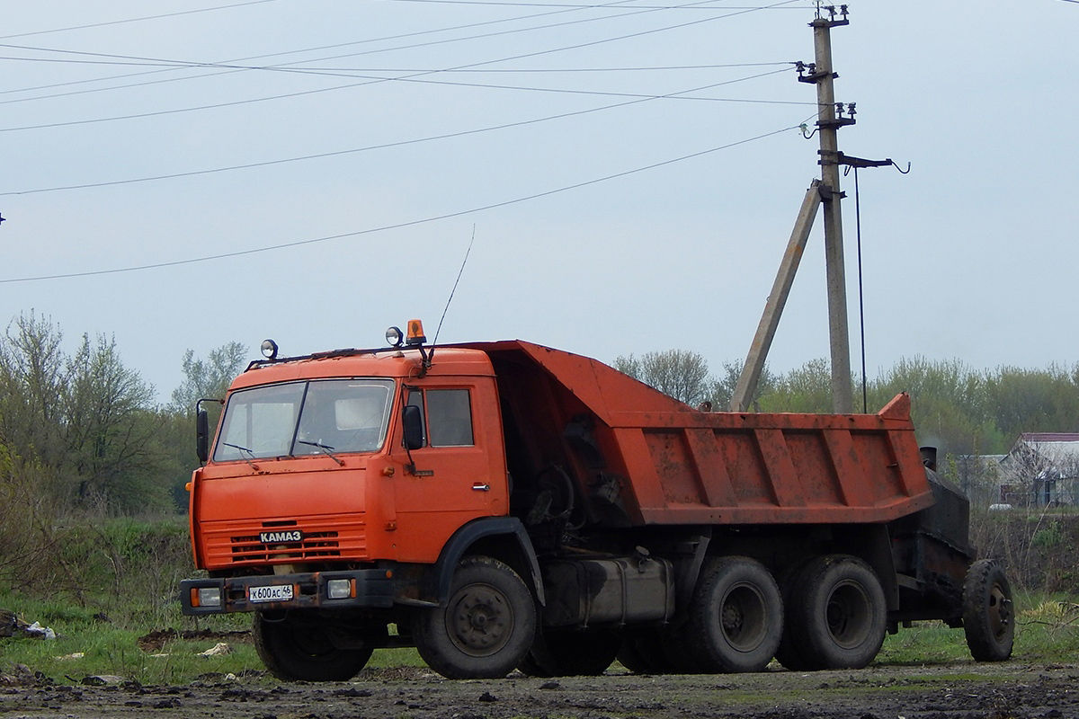 Курская область, № К 600 АС 46 — КамАЗ-55111-02 [55111C]