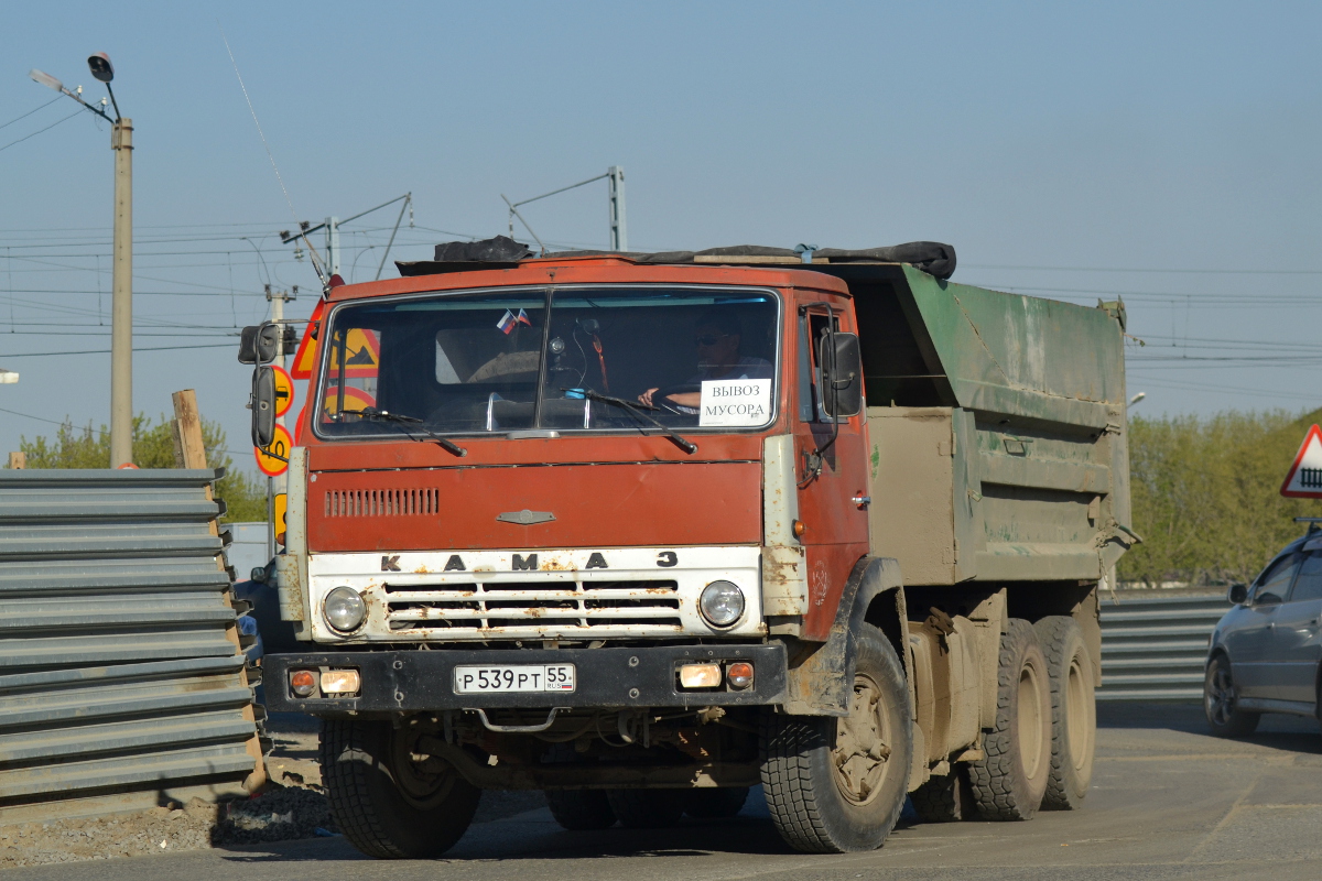 Омская область, № Р 539 РТ 55 — КамАЗ-5511