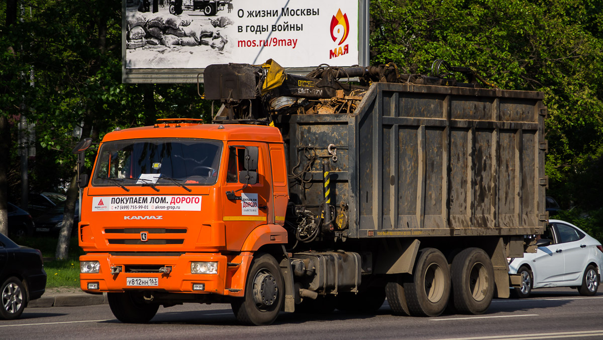 Самарская область, № У 812 НН 163 — КамАЗ-65115 (общая модель)