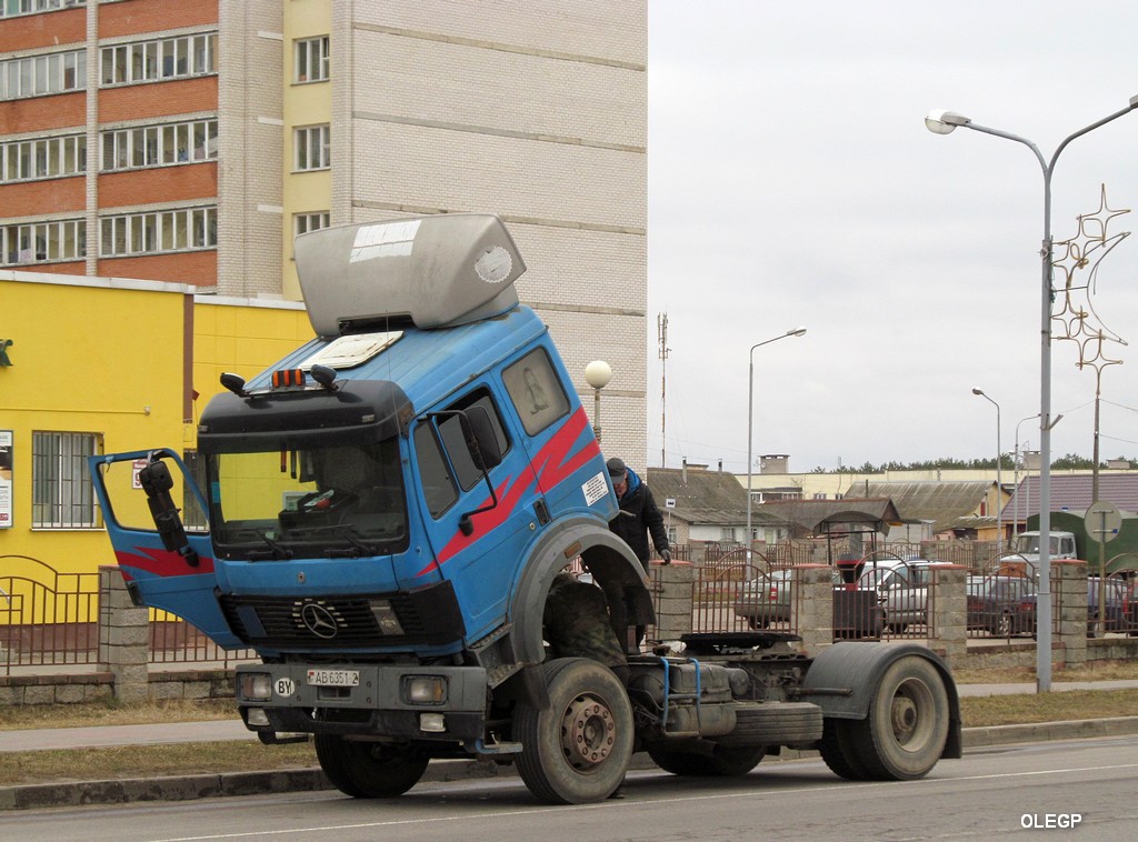 Витебская область, № АВ 6351-2 — Mercedes-Benz SK (общ. мод.)