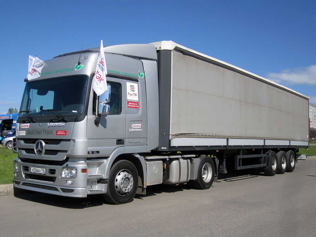 Татарстан, № Х 556 ЕН 116 — Mercedes-Benz Actros ('2009)