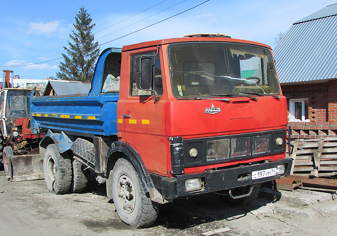 Новосибирская область, № С 197 РМ 54 — МАЗ-5551 [555100]