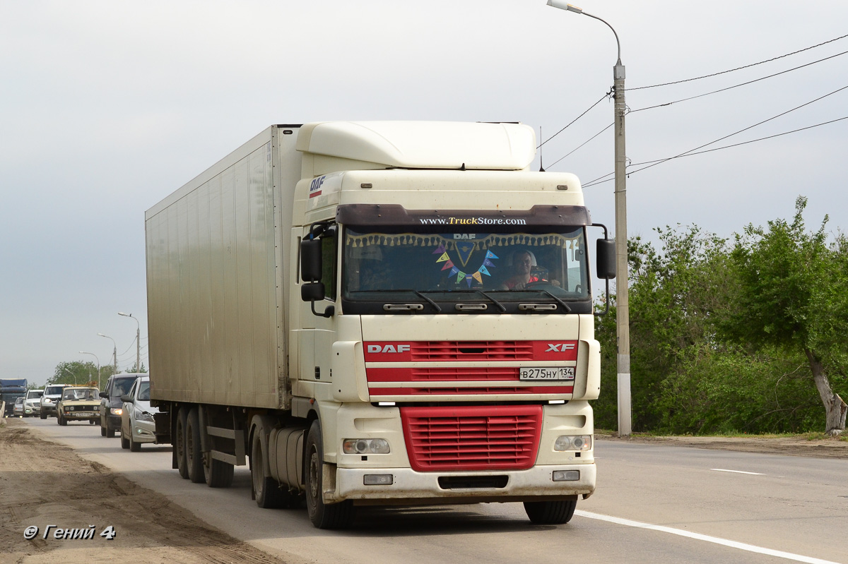 Волгоградская область, № В 275 НУ 134 — DAF XF95 FT