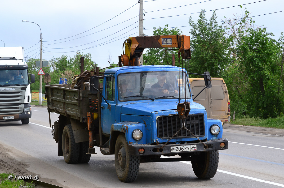 Волгоградская область, № Р 206 КУ 34 — ГАЗ-33072