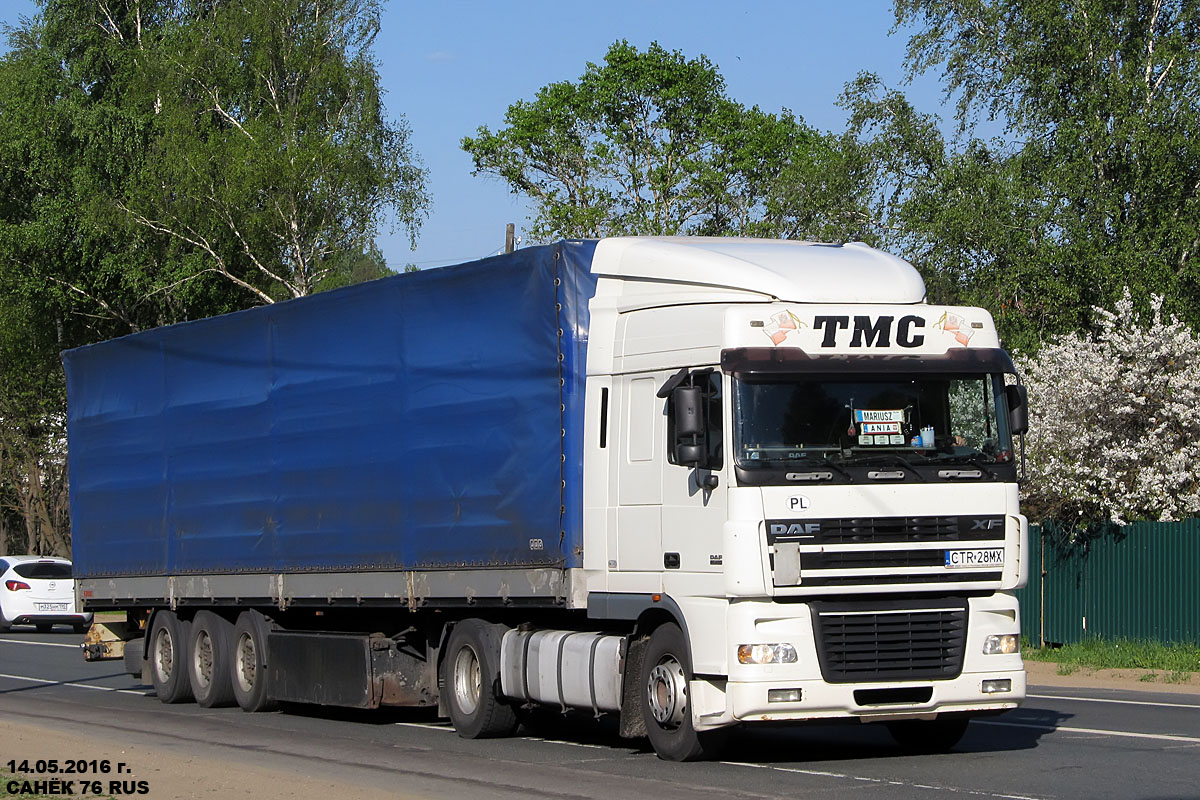 Польша, № CTR 28MX — DAF XF95 FT