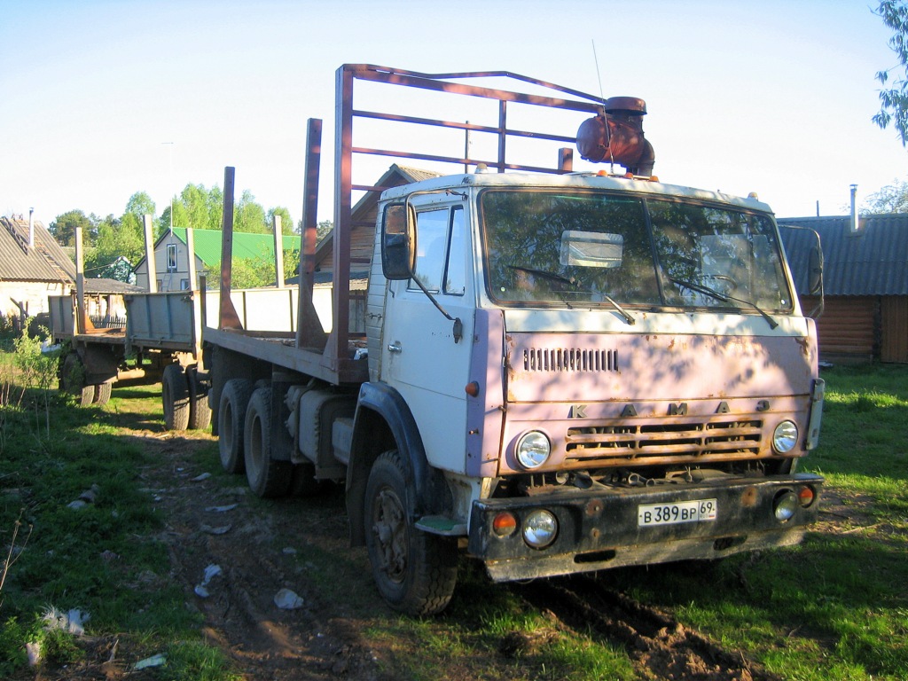 Тверская область, № В 389 ВР 69 — КамАЗ-53212