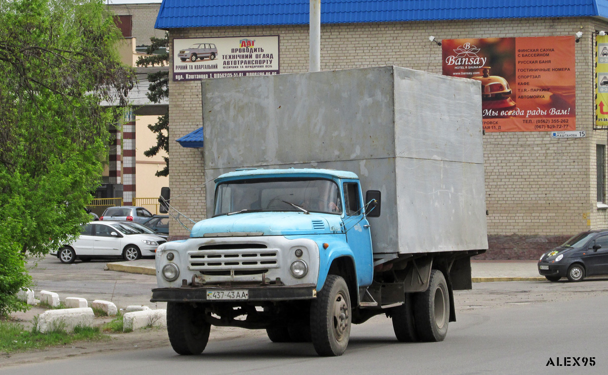 Днепропетровская область, № 437-43 АА — ЗИЛ-431610