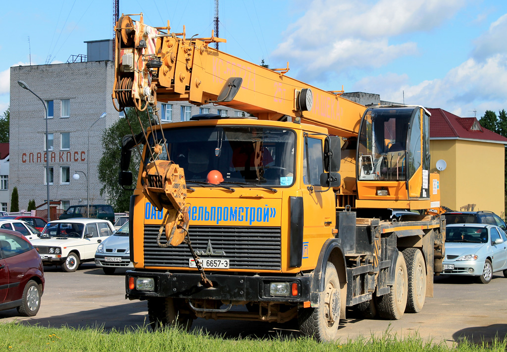 Гомельская область, № АІ 6657-3 — МАЗ-6303 (общая модель)