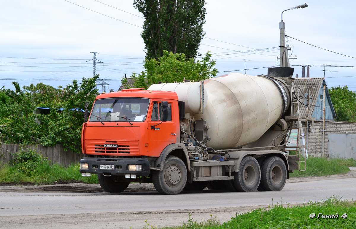 Волгоградская область, № В 162 ЕН 134 — КамАЗ-65115-62