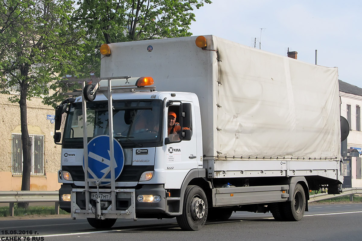 Москва, № Р 047 МТ 77 — Mercedes-Benz Atego 1222