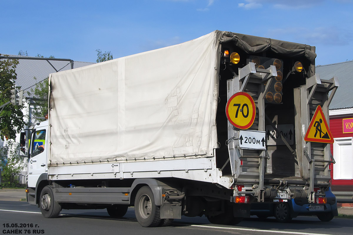 Москва, № Р 047 МТ 77 — Mercedes-Benz Atego 1222