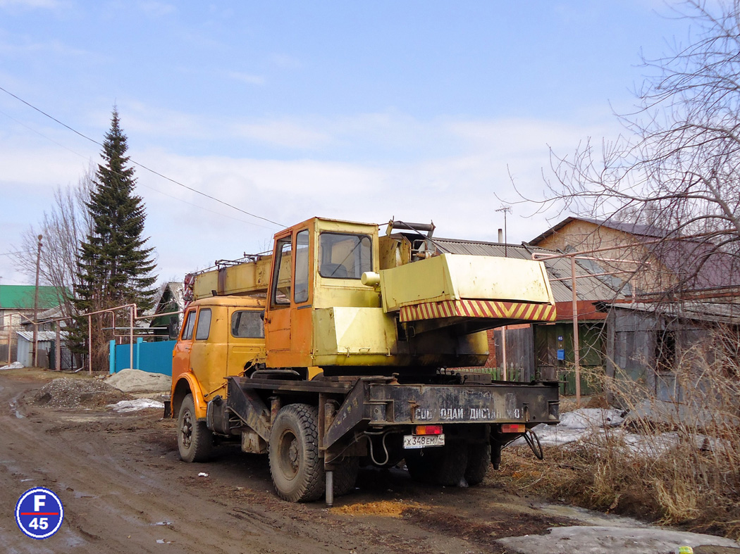 Челябинская область, № Х 348 ЕМ 74 — МАЗ-5334