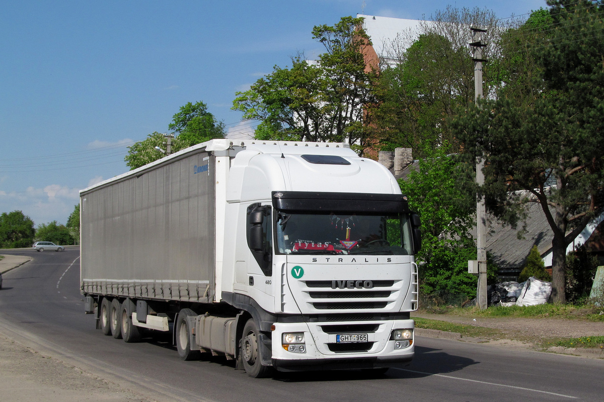 Литва, № GHT 965 — IVECO Stralis ('2007) 420