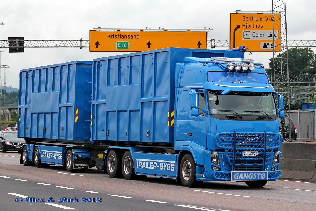 Норвегия, № SD 62867 — Volvo ('2008) FH16.750