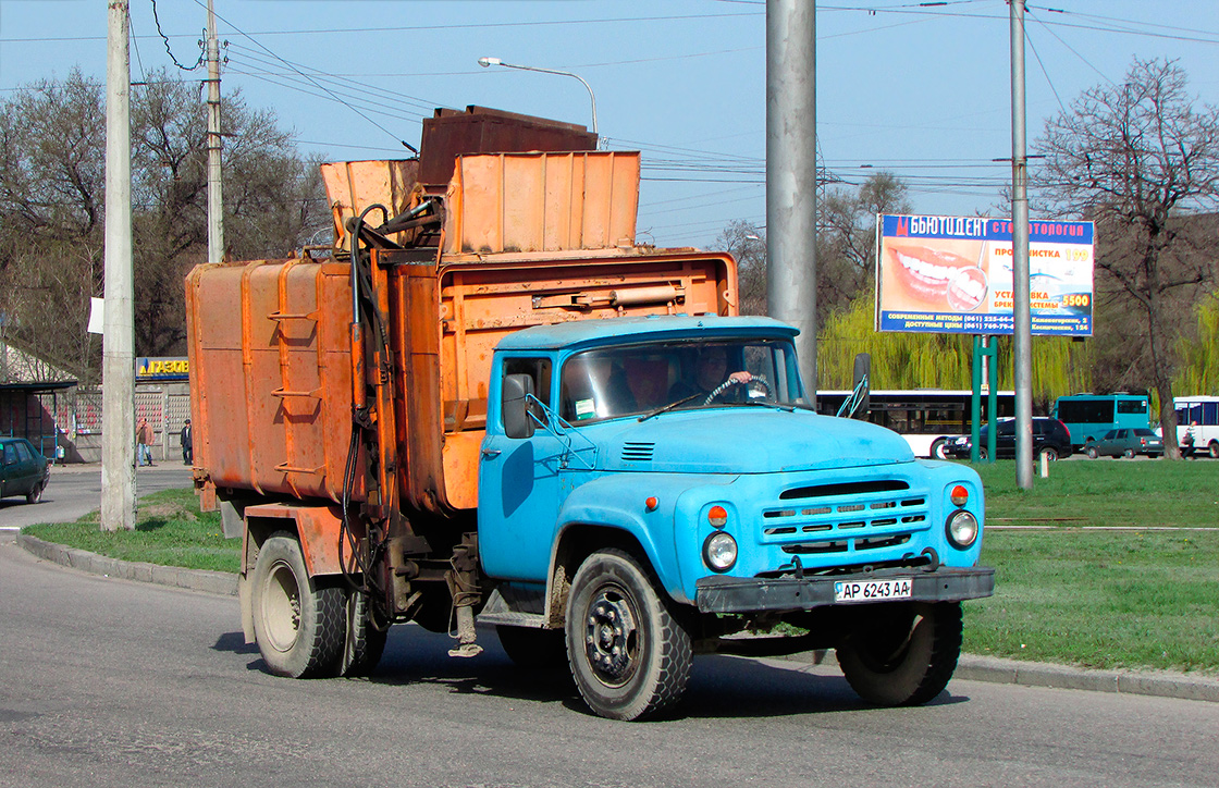 Запорожская область, № АР 6243 АА — ЗИЛ-431412