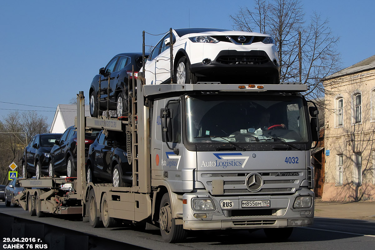 Московская область, № 4032 — Mercedes-Benz Actros ('2003) 1836