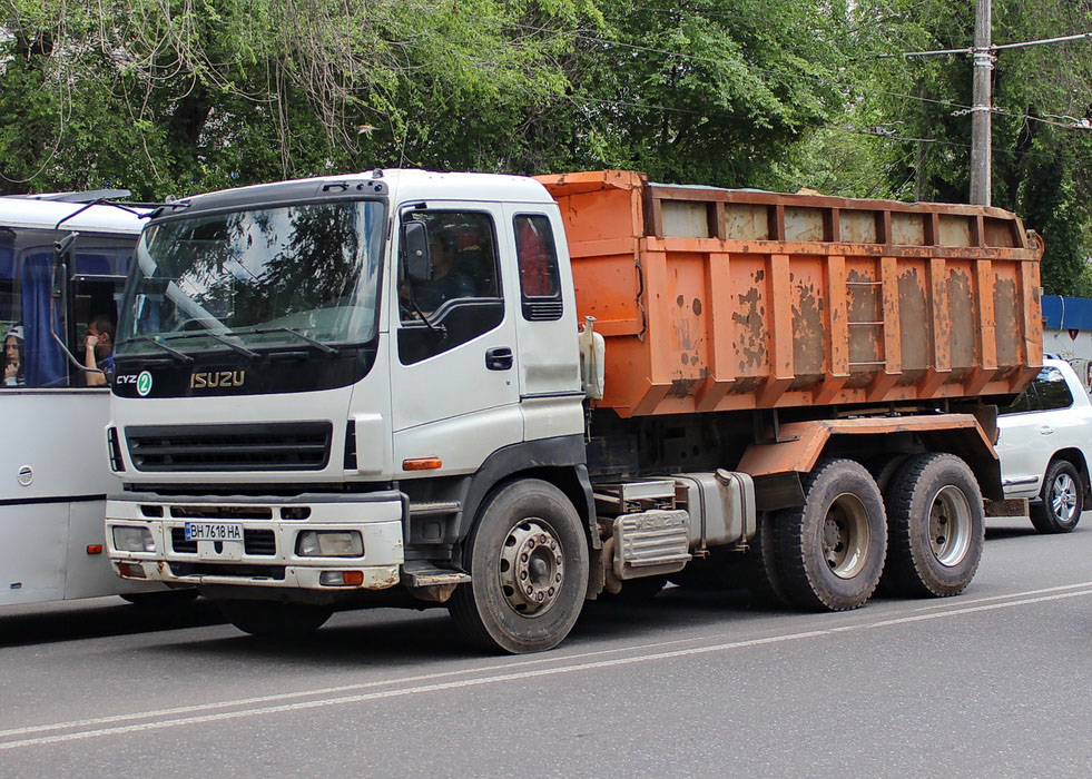 Одесская область, № ВН 7618 НА — Isuzu Giga CYZ