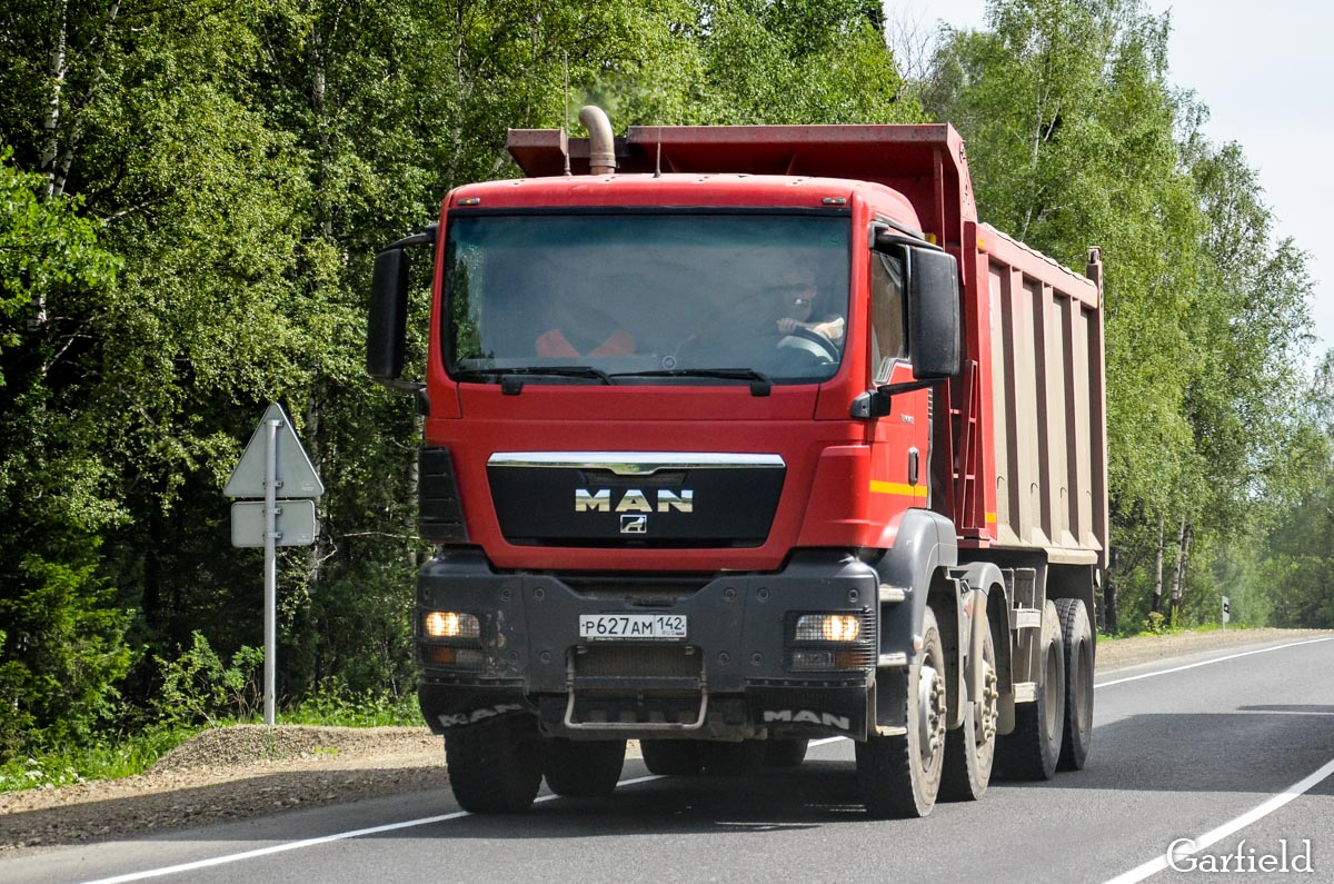 Кемеровская область, № Р 627 АМ 142 — MAN TGS ('2007) 41.400