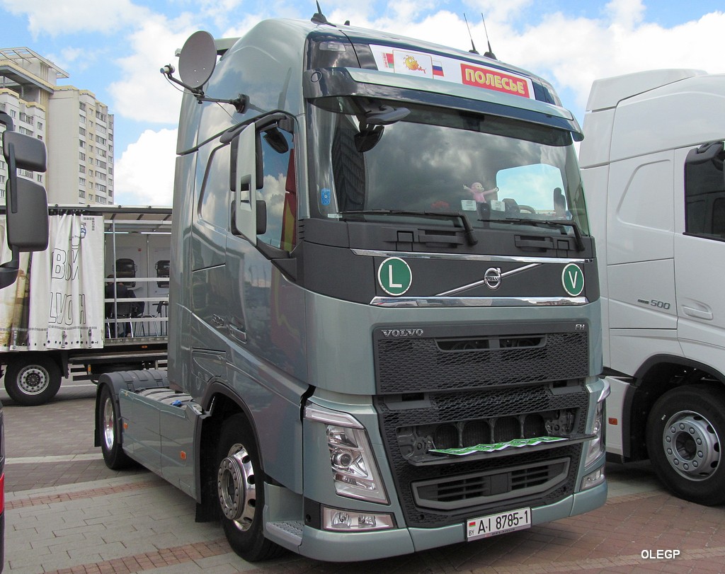 Брестская область, № АІ 8785-1 — Volvo ('2012) FH.500; Минск — Выставка "БАМАП-2016"