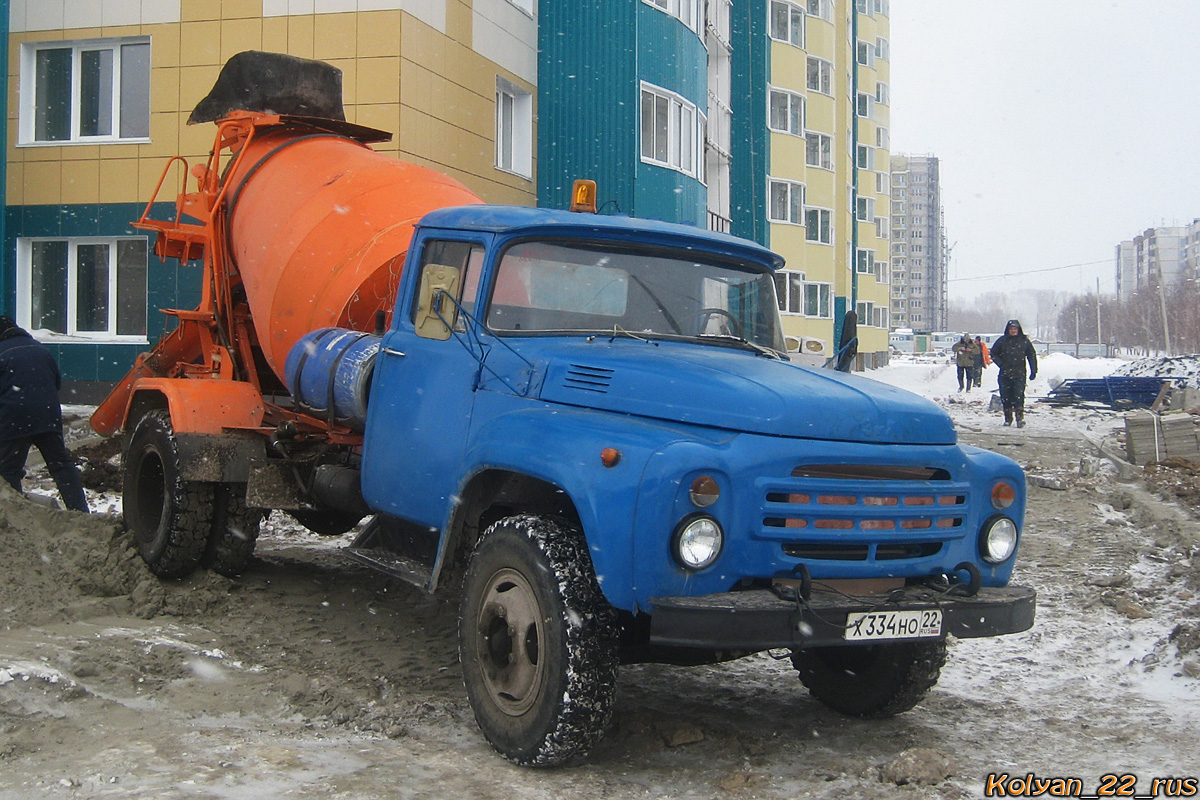 Алтайский край, № Х 334 НО 22 — ЗИЛ-130 (общая модель)