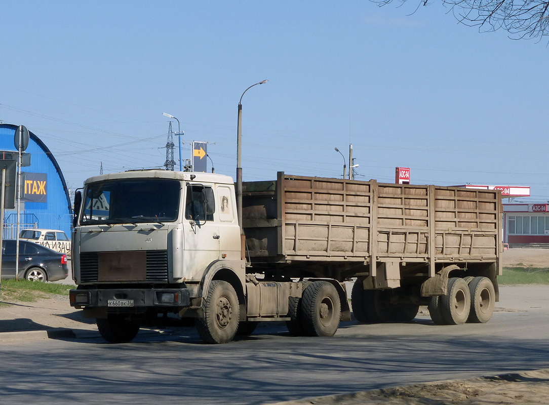 Волгоградская область, № К 660 ВК 34 — МАЗ-54329